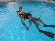 rescue kurs nurkowania bali 